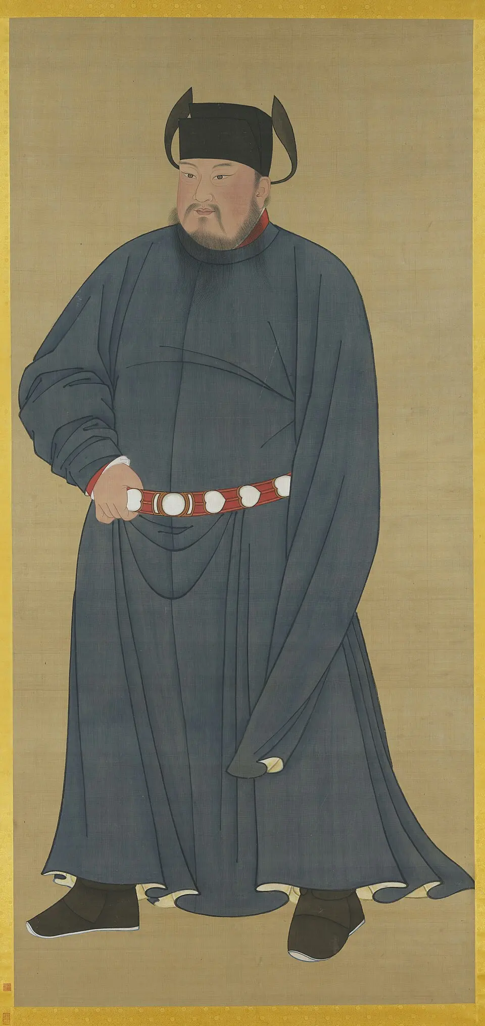 李存勖画像 · 公有领域(Wikimedia Commons)