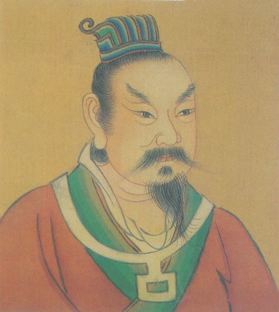 朱温画像 · 公有领域(Wikimedia Commons)